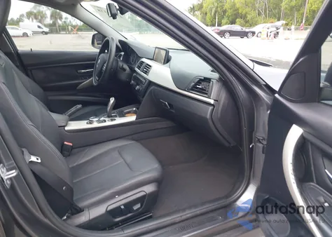 2014 BMW 320I z USA, uszkodzony, nr VIN WBA3B1G59ENS77235